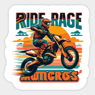 Dirt bike Sticker